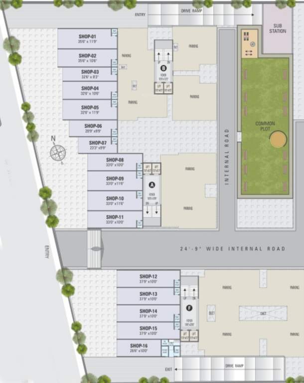 Images for Cluster Plan of Saral Residency