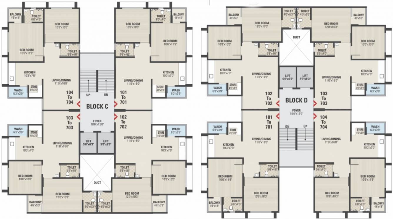 Images for Cluster Plan of Saral Residency