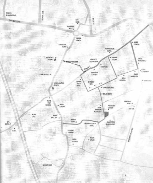 Images for Location Plan of Madhav Residency