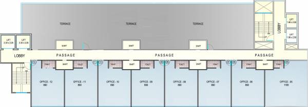 Images for Cluster Plan of Crescent Business Square