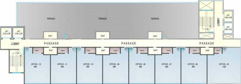 Images for Cluster Plan of Crescent Business Square
