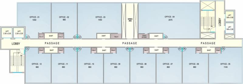 Images for Cluster Plan of Crescent Business Square