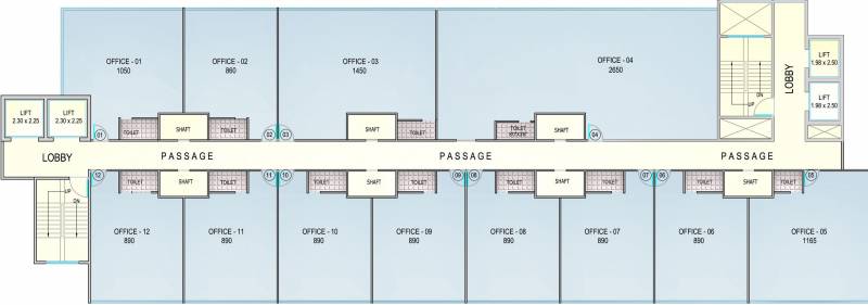 Images for Cluster Plan of Crescent Business Square