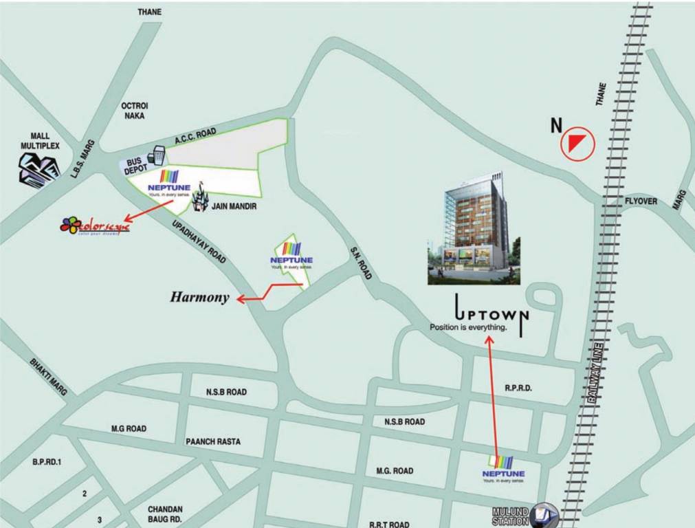 Images for Location Plan of Neptune Uptown