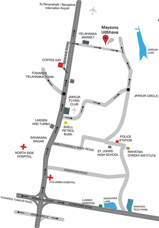 Images for Location Plan of Maysons Udbhava