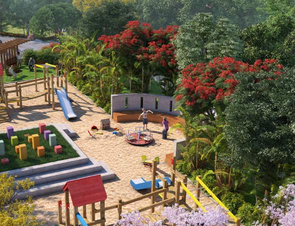  tulips Children's play area