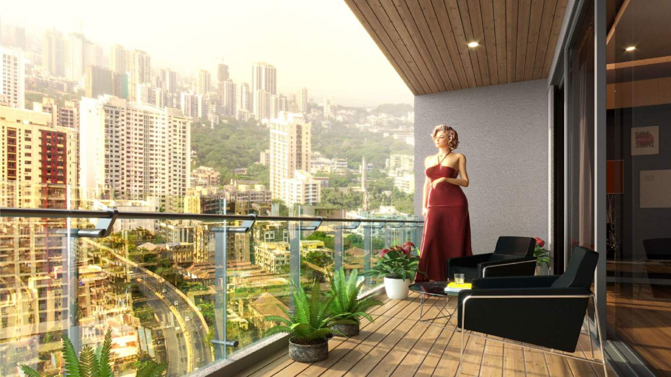  sai kutir Balcony