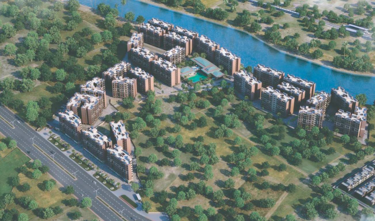akshar rivergate plot e Elevation