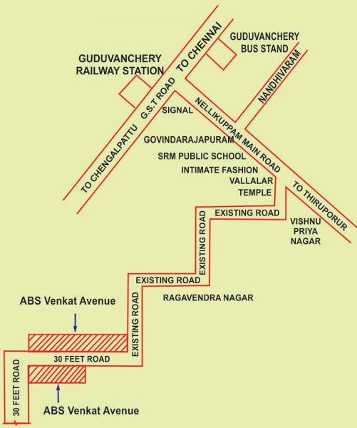 Images for Location Plan of ABS Venkat Avenue