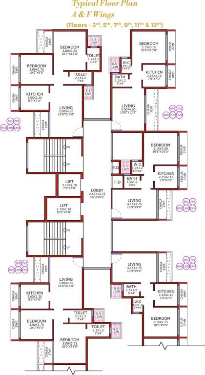 Images for Cluster Plan of Juhi Niharika Absolute