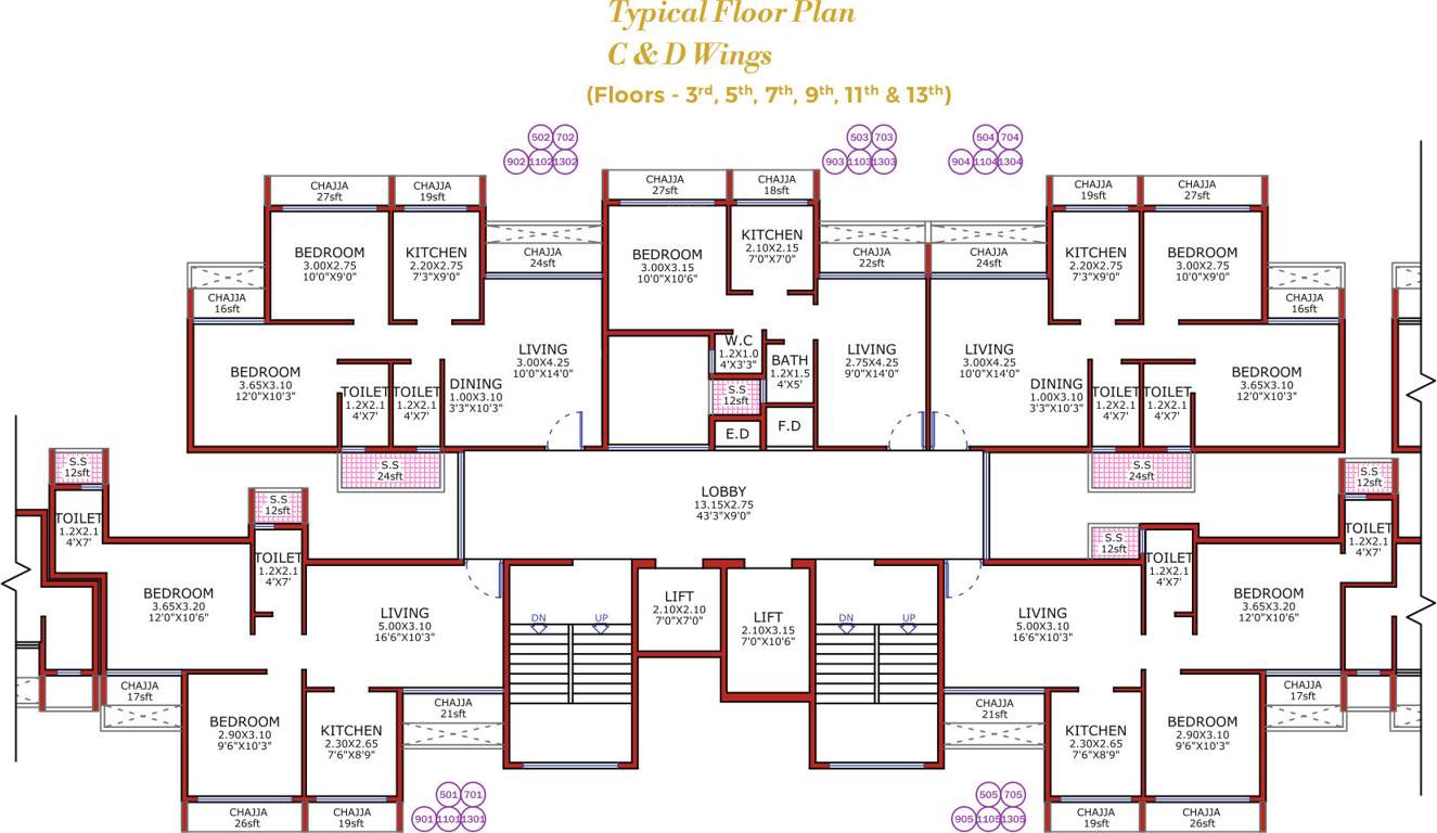 Images for Cluster Plan of Juhi Niharika Absolute