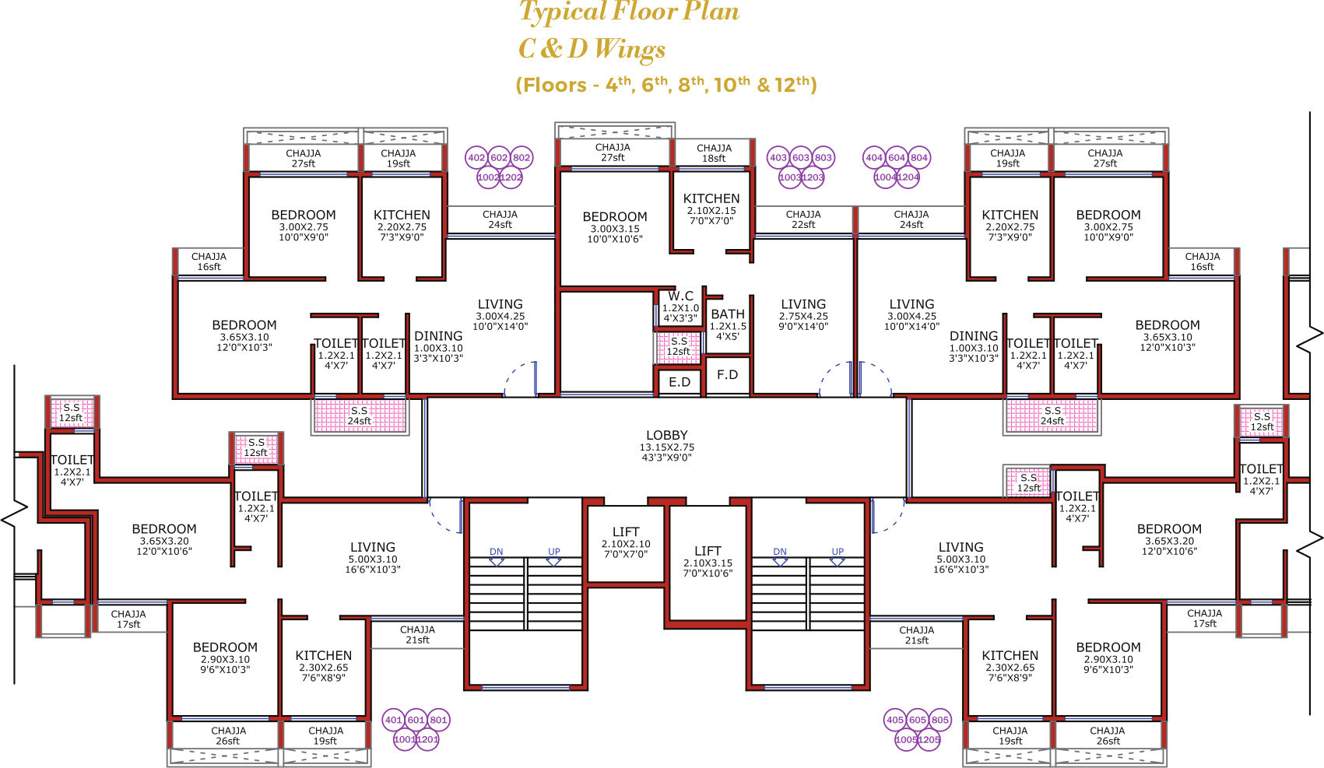 Images for Cluster Plan of Juhi Niharika Absolute