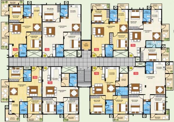 Images for Cluster Plan of Atreya Vasumathi Fortune