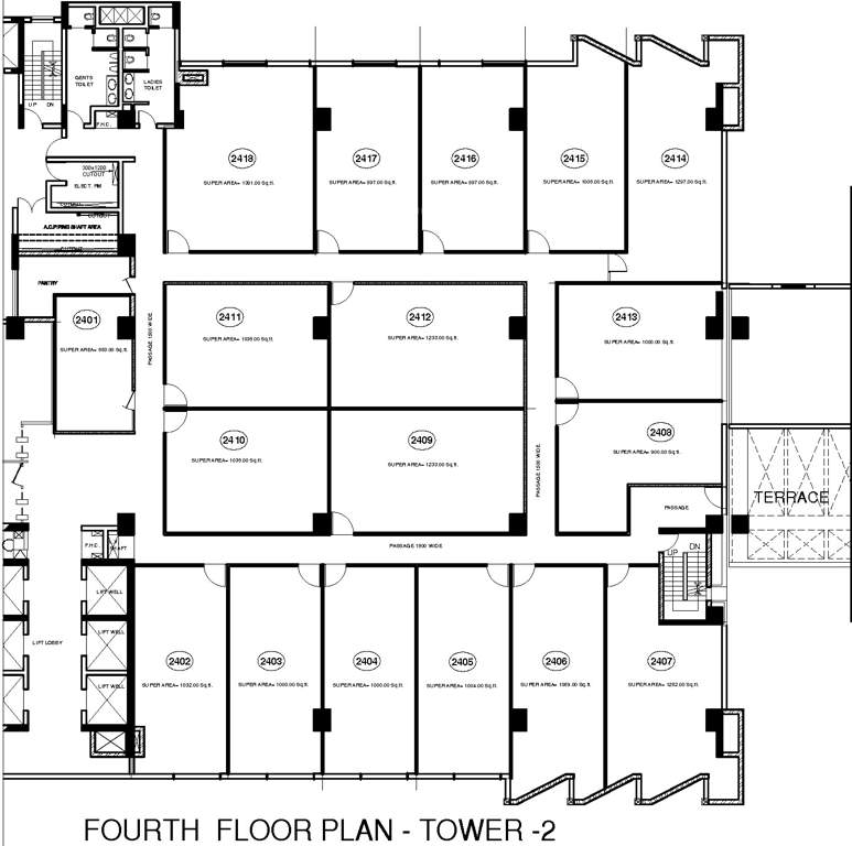 Images for Cluster Plan of ETT Express Trade Towers 2