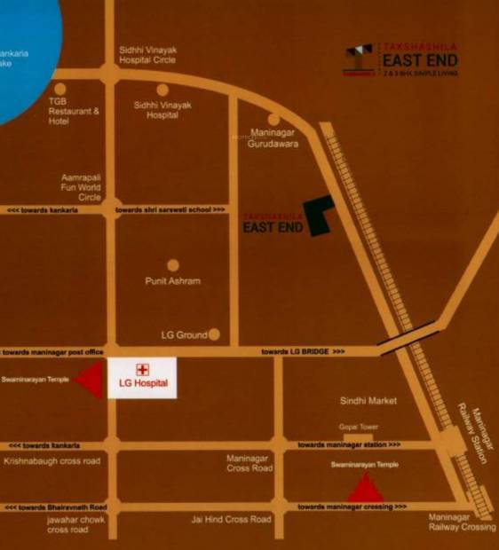 Images for Location Plan of Takshashila East End Block A
