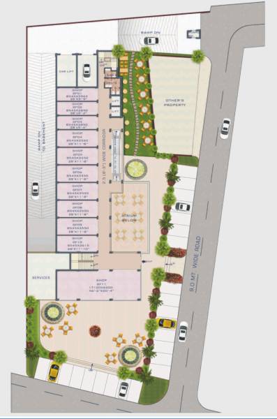  mall Mall Cluster Plan