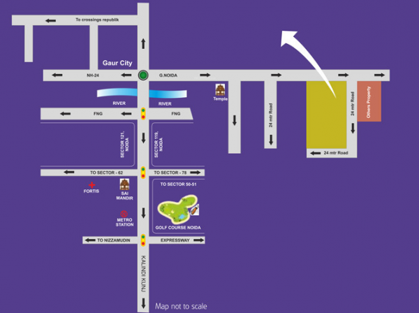  city-square Location Plan