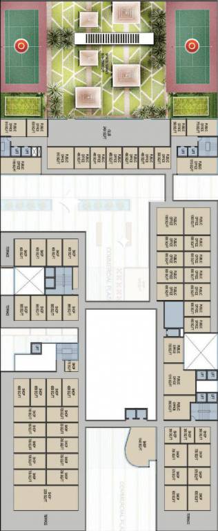 Images for Cluster Plan of Indo World Emporis Tower