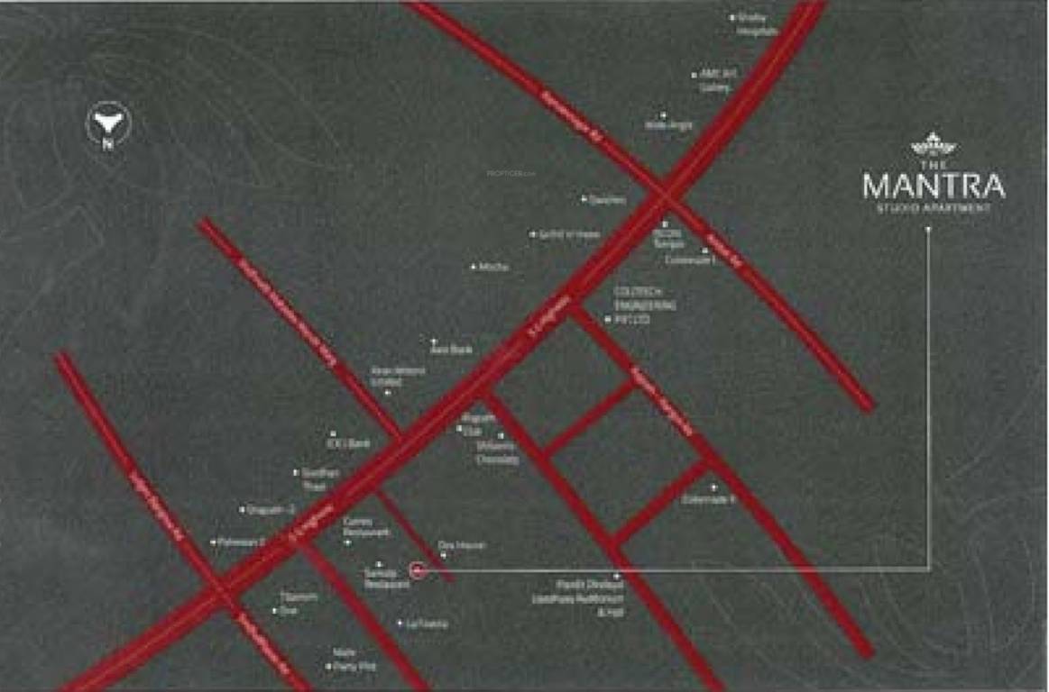 Images for Location Plan of Vivaan The Mantra