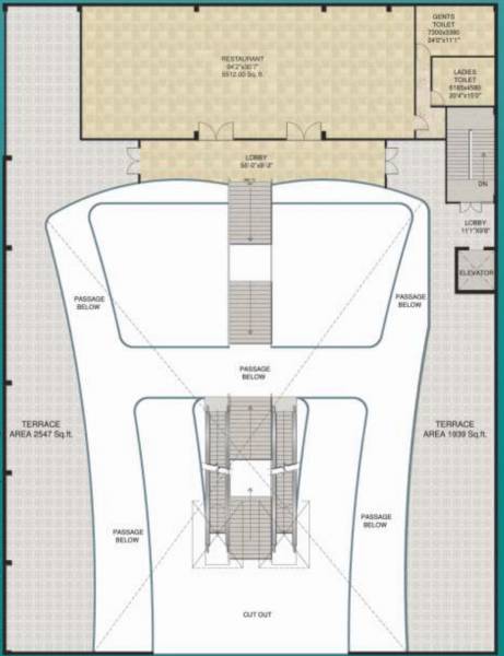 Images for Cluster Plan of Mahagun Mart
