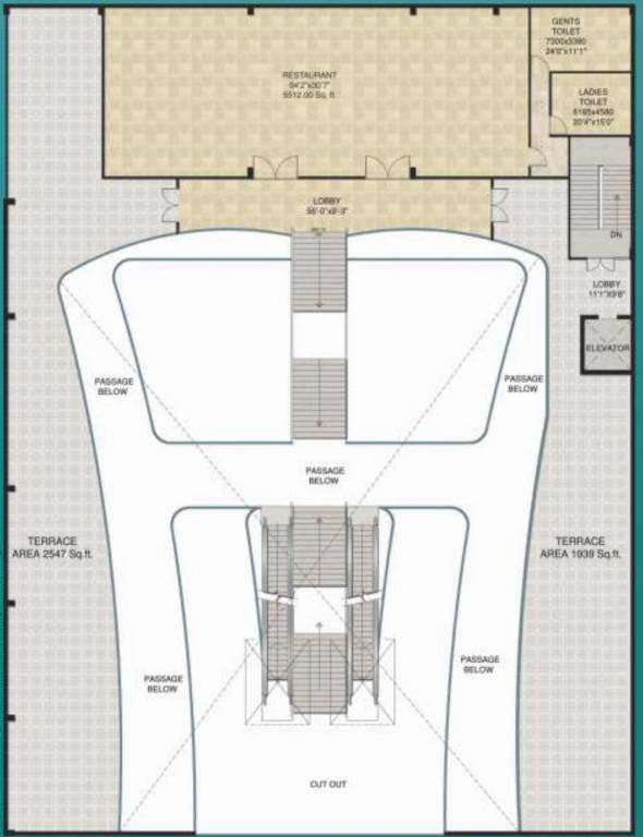 Images for Cluster Plan of Mahagun Mart