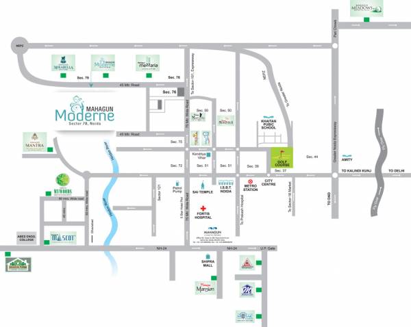 Images for Location Plan of Mahagun Mart