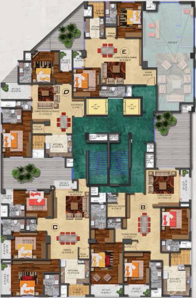 Images for Cluster Plan of SVG Manhattan