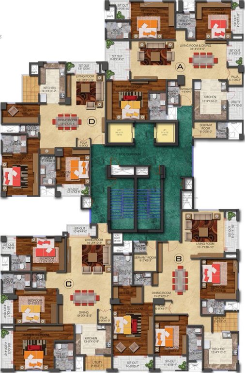 Images for Cluster Plan of SVG Manhattan