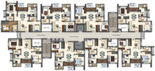 Images for Cluster Plan of Krishnaja Northcity
