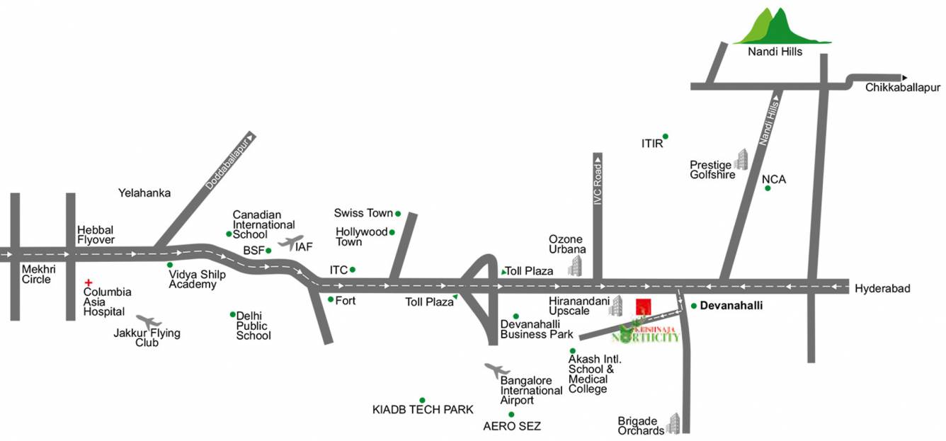 Images for Location Plan of Krishnaja Northcity