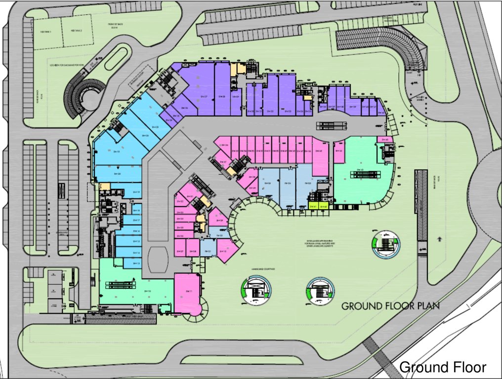 Images for Cluster Plan of Unitech Gardens Galleria