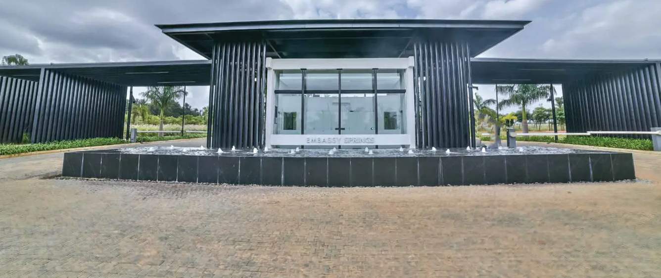  springs phase 2a Entrance Gate Security Cabin