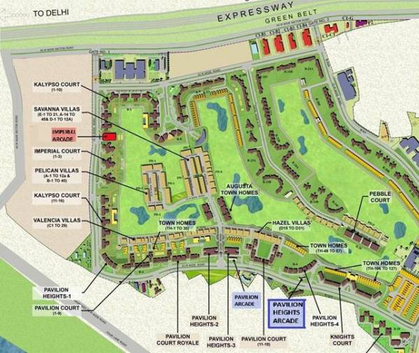 Images for Location Plan of Jaypee Pavilion Arcade Images for Location Plan of Jaypee Pavilion Arcade