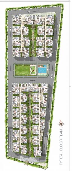 platinum-towers Cluster Plan