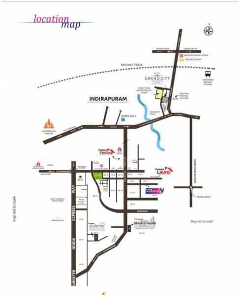  wisteria-noida Location Plan