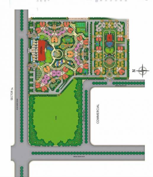  wisteria-noida Master Plan