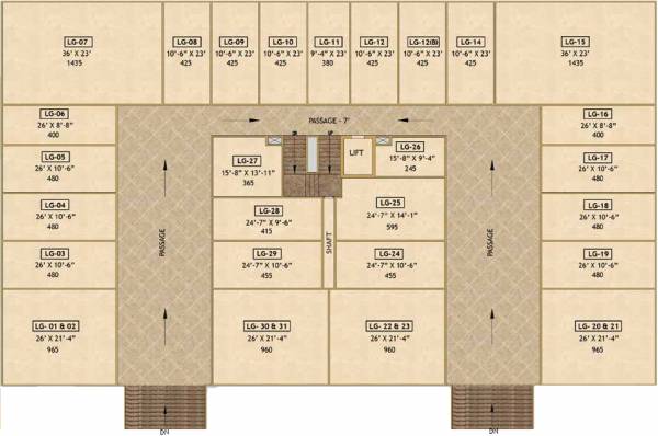 Images for Cluster Plan of Sethi Mart