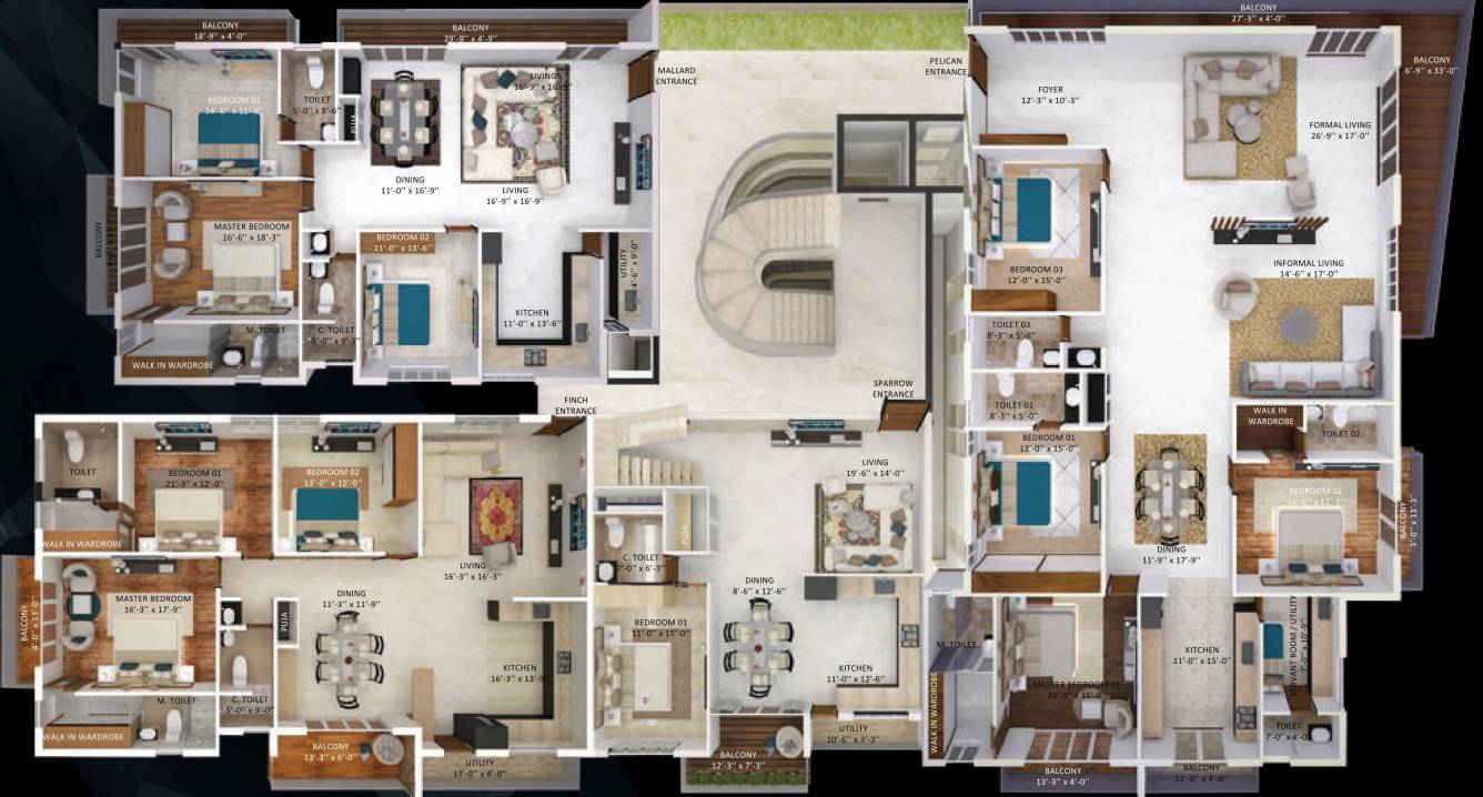 Images for Cluster Plan of Vaishnodevi L Opulence