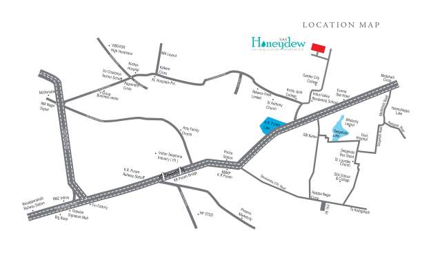  honey dew Location Plan