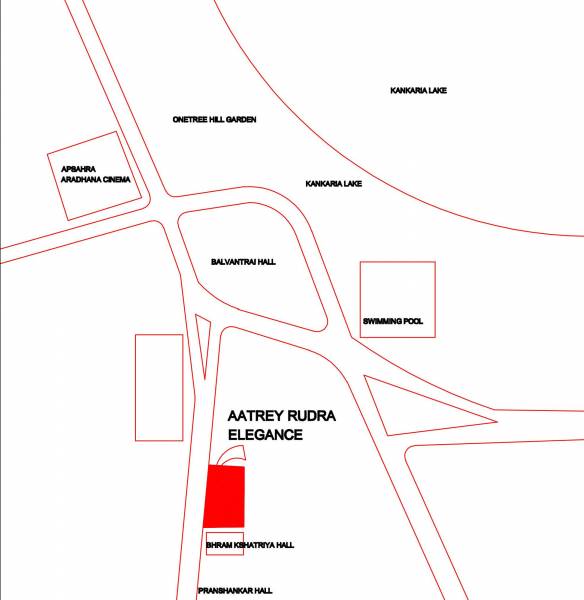 Images for Location Plan of Aatrey Rudra Elegance Commercial