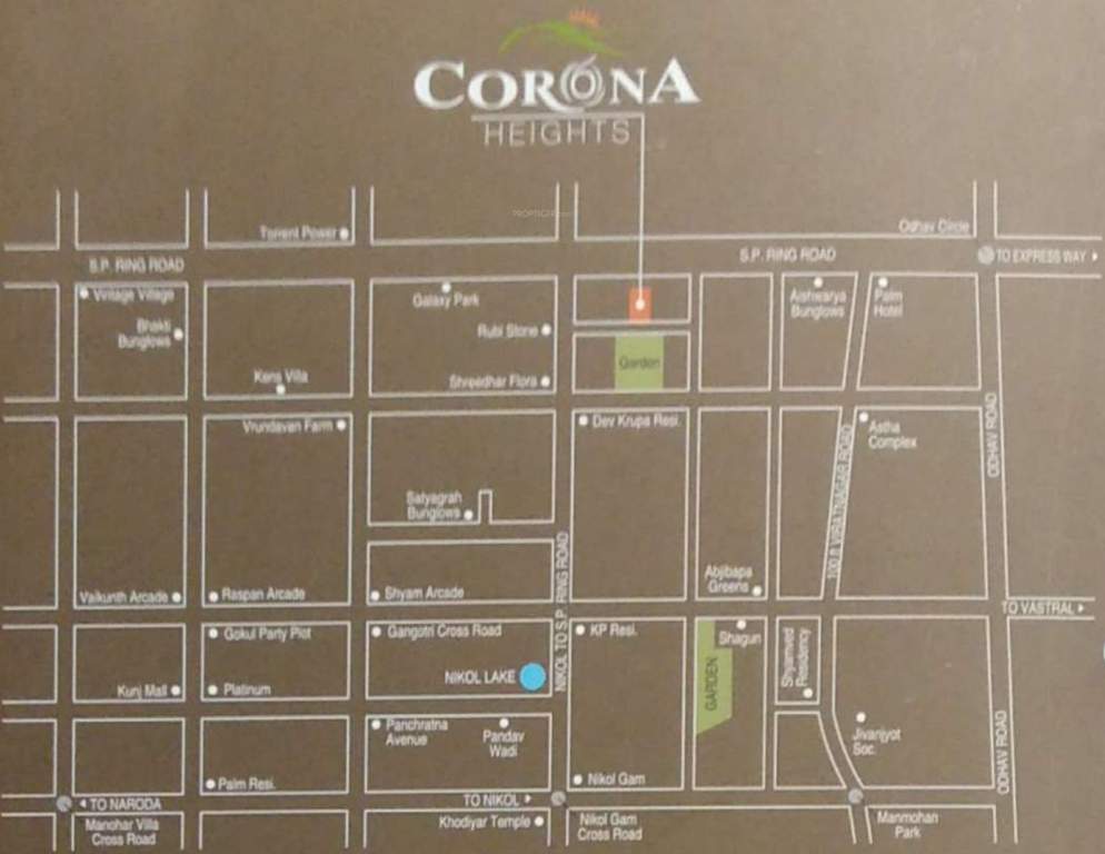 Images for Location Plan of Vinayak Corona Heights