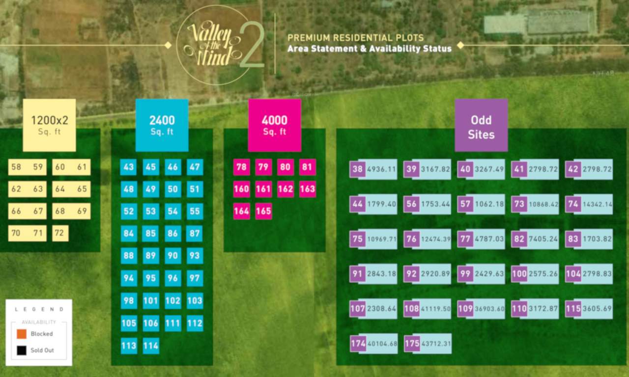 Images for Layout Plan of Wellnest Valley of Winds Phase 2