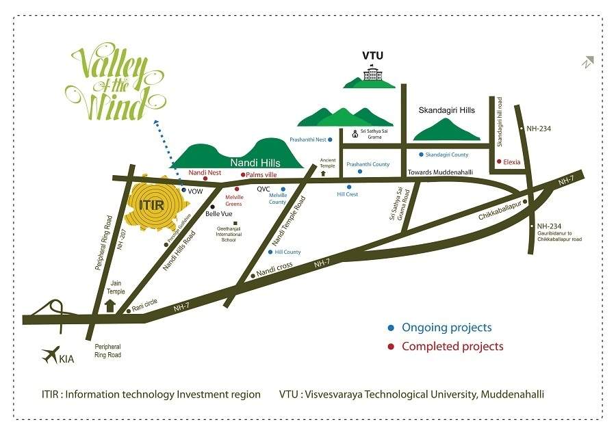 Images for Location Plan of Wellnest Valley of Winds Phase 2