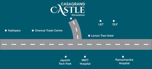  castle Images for Location Plan of Casagrand Castle
