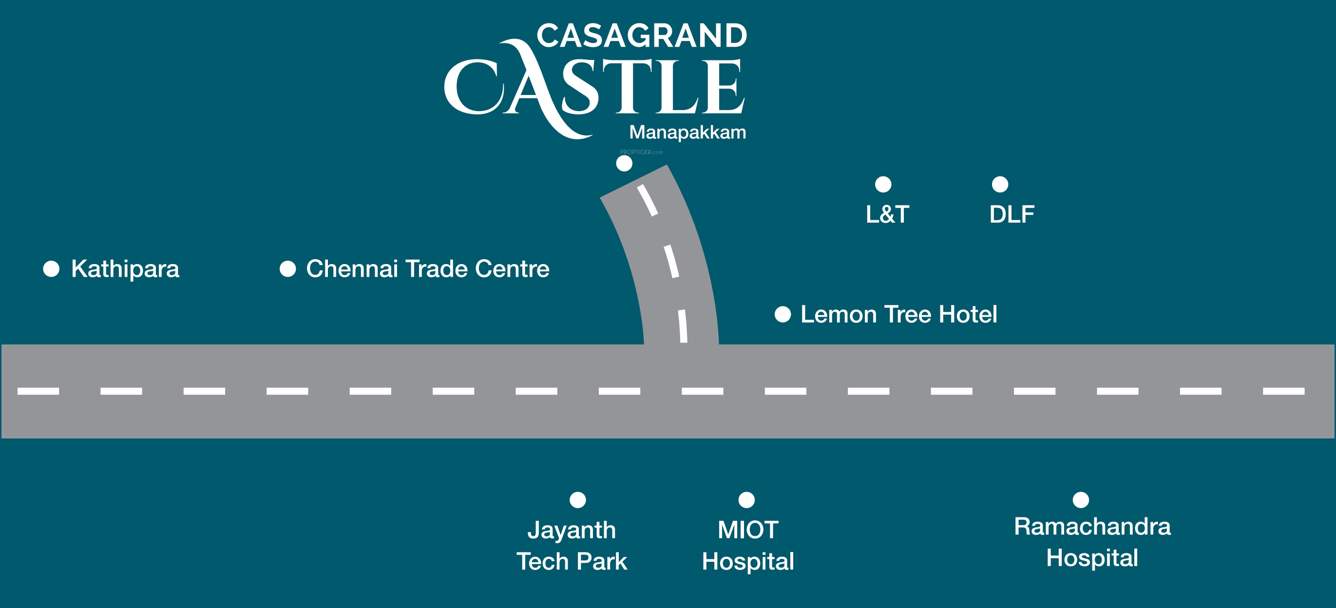  castle Images for Location Plan of Casagrand Castle