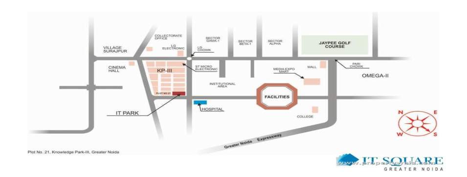  it square Location Plan