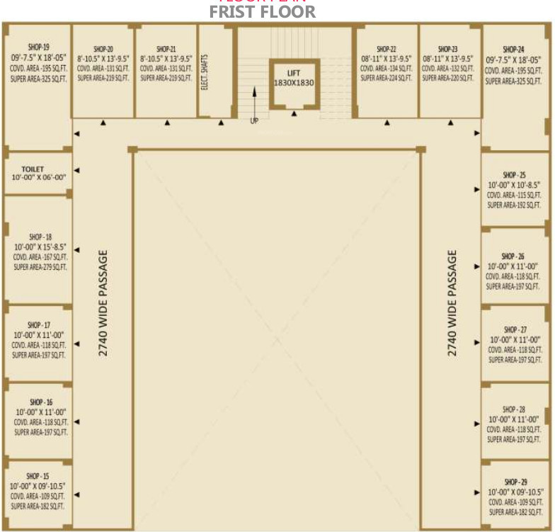 Images for Cluster Plan of Sethi Arcade