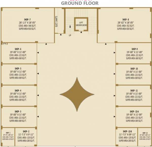 Images for Cluster Plan of Sethi Arcade Images for Cluster Plan of Sethi Arcade