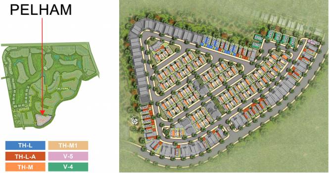 Images for Site Plan of Damac Park Villas Pelham