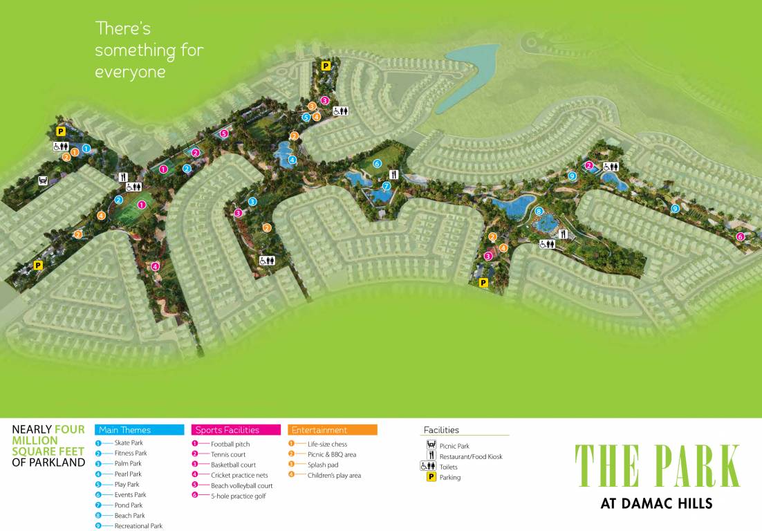 Images for Master Plan of Damac Park Villas Pelham